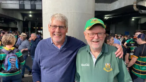 Anna Bartlett/BBC Andy Bartlett (left) and Steve Trippett (right)