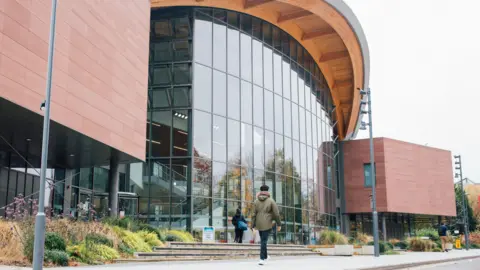 The Oculus, a new building at the University of Warwick, which was one of the founding supporters of Midlands Engine