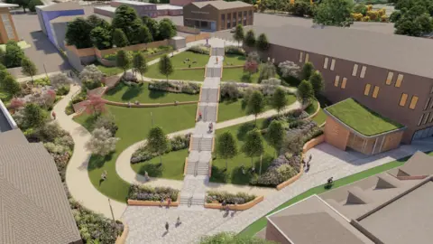 Ares Landscape Architects The new park