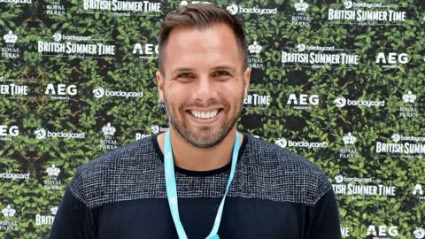 Getty Images The Sun's executive editor Dan Wootton in 2017