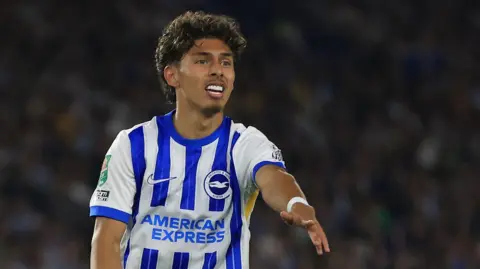 Jeremy Sarmiento in action for Brighton