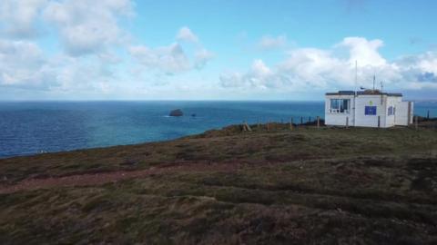 National Coastwatch Institution lookout at St Agnes Head