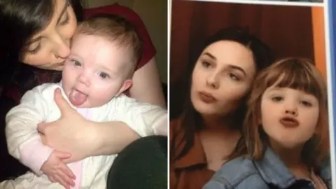 Rachael Campey Rachael Campey and daughter Lily-Rose