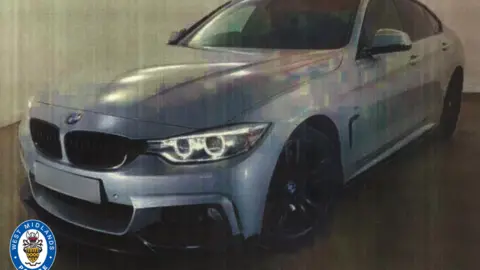 West Midlands Police The stolen BMW