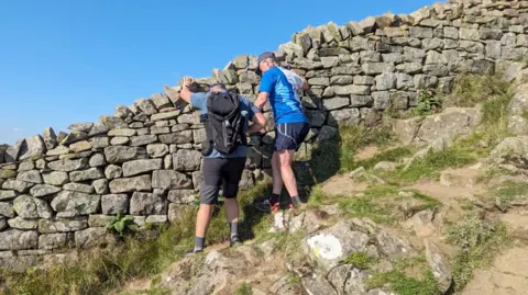Team Blind Dave Blind Dave's Hadrian Wall challenge