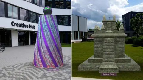 University of Northampton Virtual Sculpture