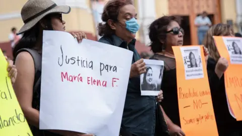 Getty Images Image of protesters.