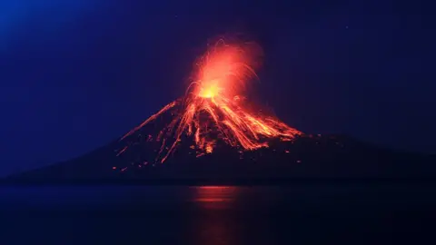 Barcroft Media/Getty Images Anak Krakatau