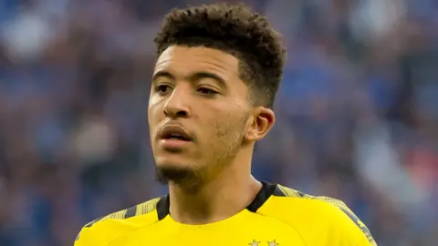 Borussia Dortmund's Jadon Sancho