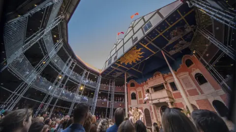 Peter Meecham The Pop-up Globe Theatre in Auckland