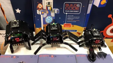 BinaryBots Binary Bots for kids on display at CES