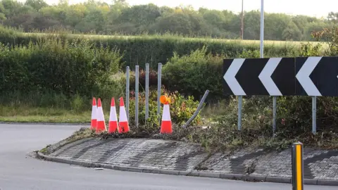 South Beds News Agency A5 crash site