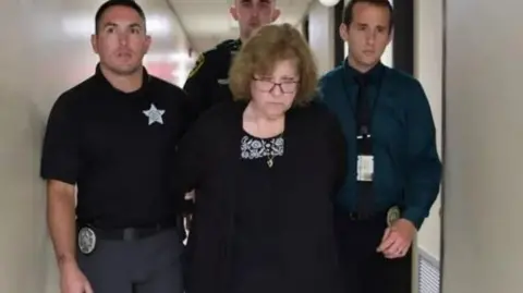 Susan Lorincz of the Marion County Sheriff's Office during her first arrest