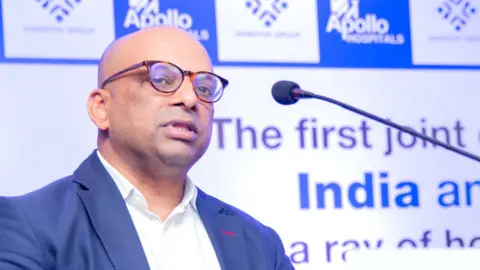 Apollo Hospital Enterprises Dinesh Madhavan, President of Group Oncology at International Apollo Hospital Enterprises.