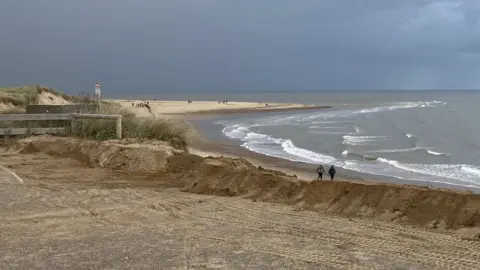 Andrew Turner/BBC Winterton beach