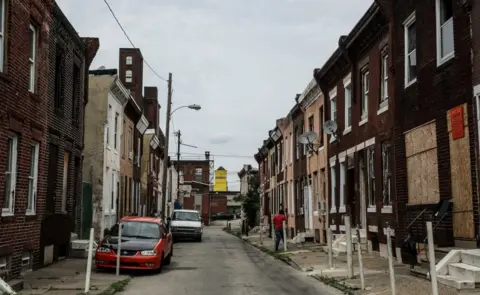 BBC Outreach workers fear users from the tracks will be pushed into abandoned row houses