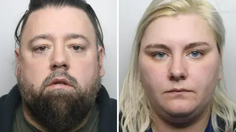 Derbyshire Police Craig Crouch and Gemma Barton