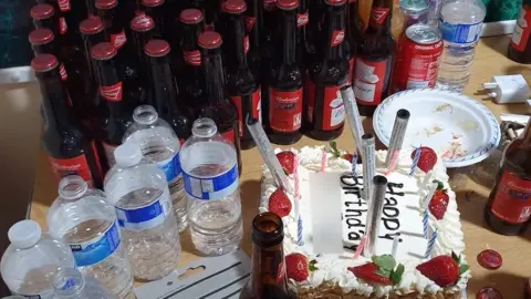 West Midlands Police Drinks and cake