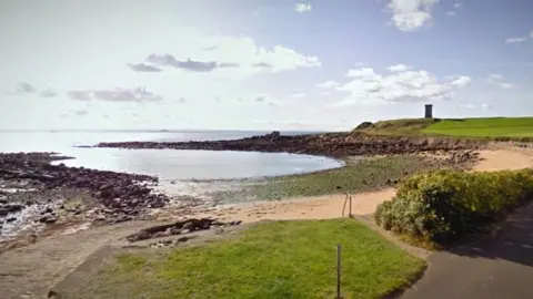 Google Beach near Anstruther golf course