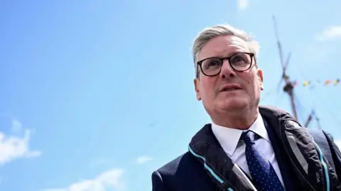 Reuters British opposition Labour Party leader Keir Starmer visits the Historic Dockyards in Portsmouth, Britain June 5, 2024