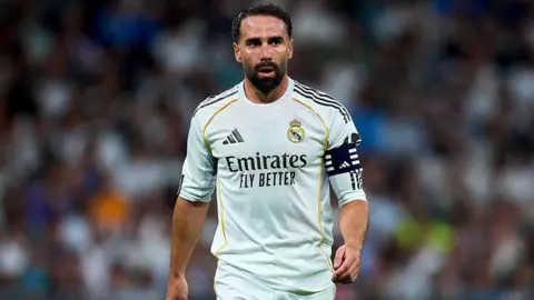 Dani Carvajal in action for Real Madrid 