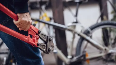 Getty Images Bike thief