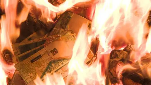 AFP Burning cash