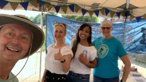 Kevin Massey The S.W.I.M (Safe Water in Manningtree) team