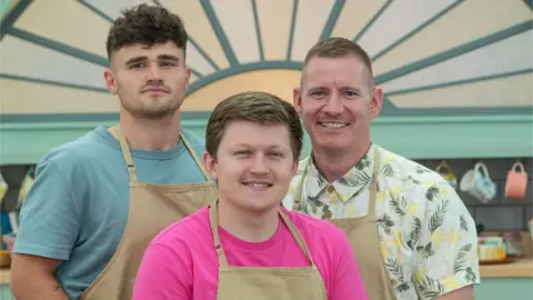 Matty with the other finalists