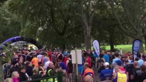 BBC Start of marathon