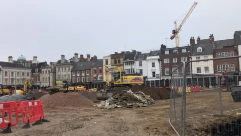 Kate Bradbrook/BBC Northampton Market Square