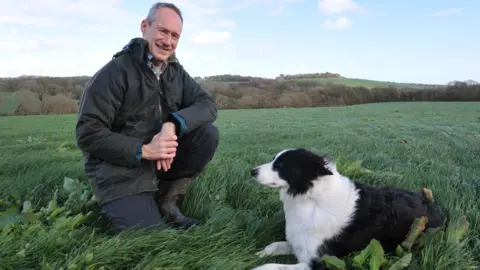 Gareth Davies Gareth Davies and dog