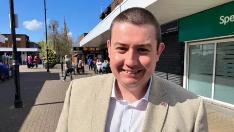 Reform UK group leader, Cllr Lewis Quigg