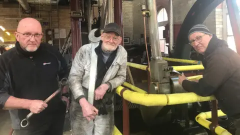 BBC Volunteers at Shrewsbury Steam Trust