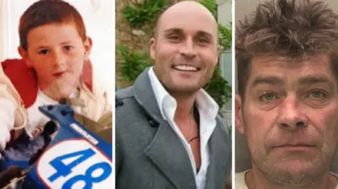 Family handouts/Lincolnshire Police Anthony Binfield, David Richards and Rolandas Karbauskas