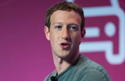 Getty Images Founder and CEO of Facebook Mark Zuckerberg