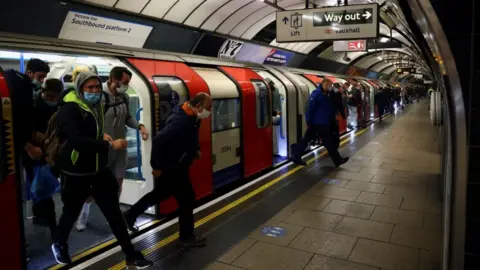 Reuters passengers at Vauxhall