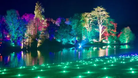 BBC Spectacle of Light at Compton Verney