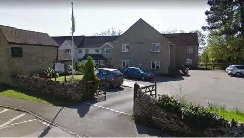 A general view of the Middletown Grange nursing home, a two storey building that looks like a large house 