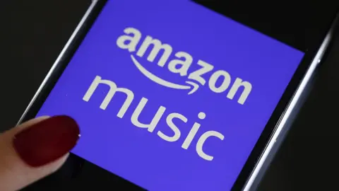 Getty Images Amazon music logo