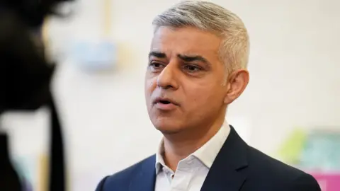 PA Media Sadiq Khan