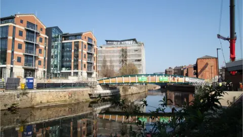 Leeds City Council The new bridge