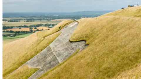 English Heritage Westbury White Horse, Wiltshire
