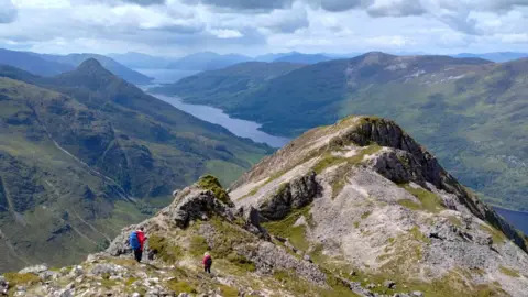 Emily Russell Garbh Bheinn at Kinlochleven