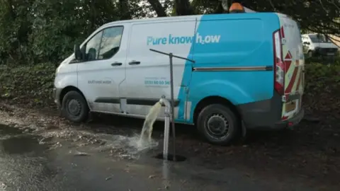 A South East Water van