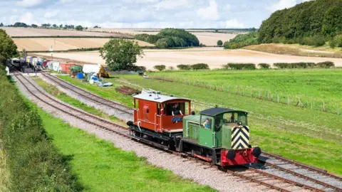 Yorkshire Wolds Railway Malton Dodger passenger train