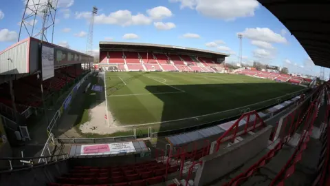 Pete Norton/Getty County Ground football stadium Swindon