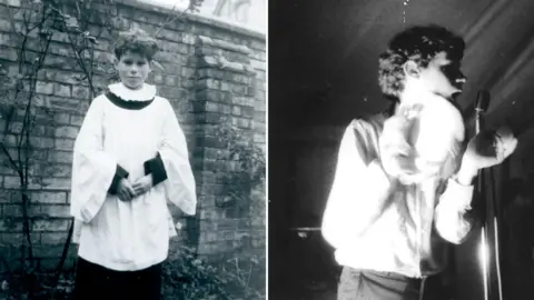 Hugh Fielder Hugh Fielder as a choirboy and singer