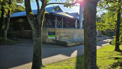 An outside shot of Richmond swimming pool. 