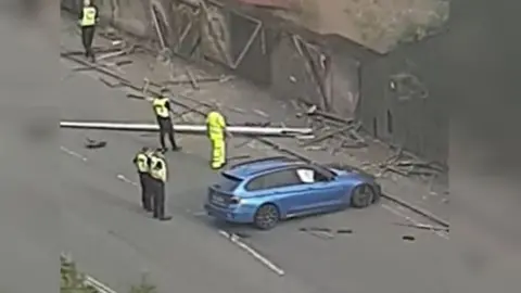 Crash on Lochee Road, Dundee